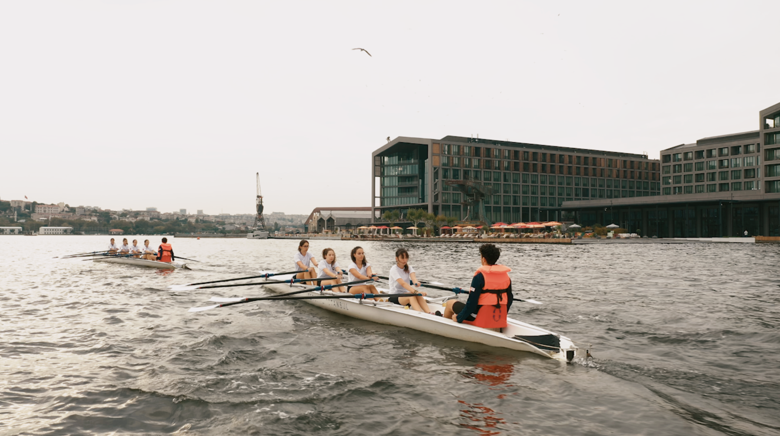 rowing 