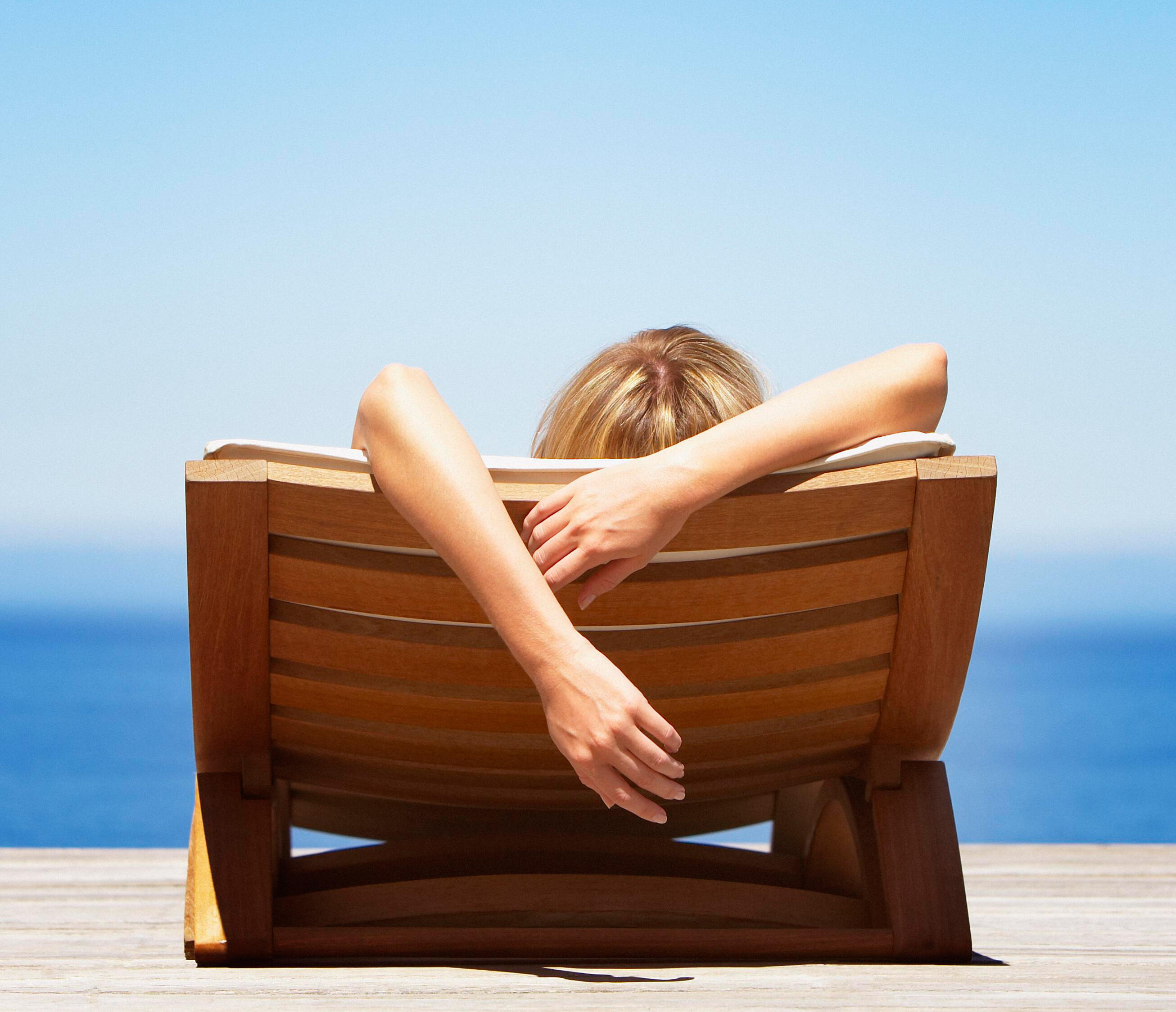 Beach relaxing